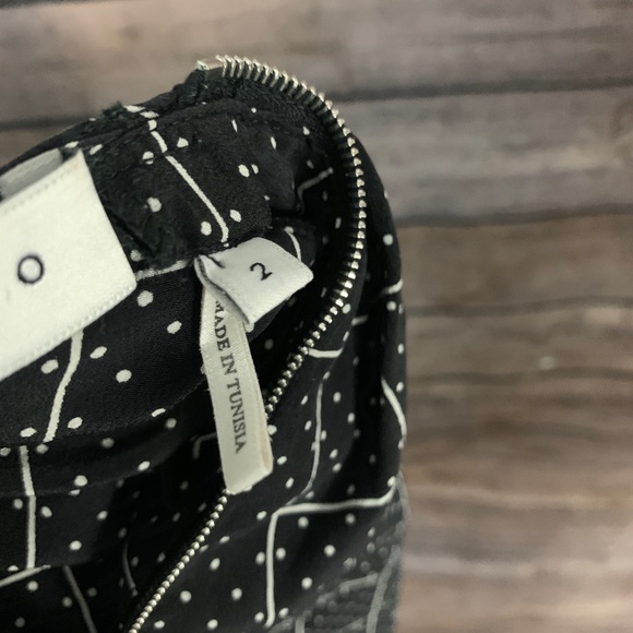 Sandro Zip Front Silk Blouse - Picture 8 of 10